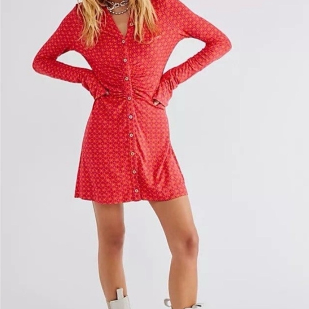 Free People Shayla mini Dress NWT